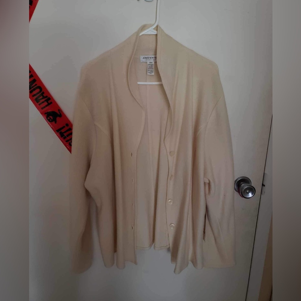 Jones New York Essentials button down Cardigan size 3XL